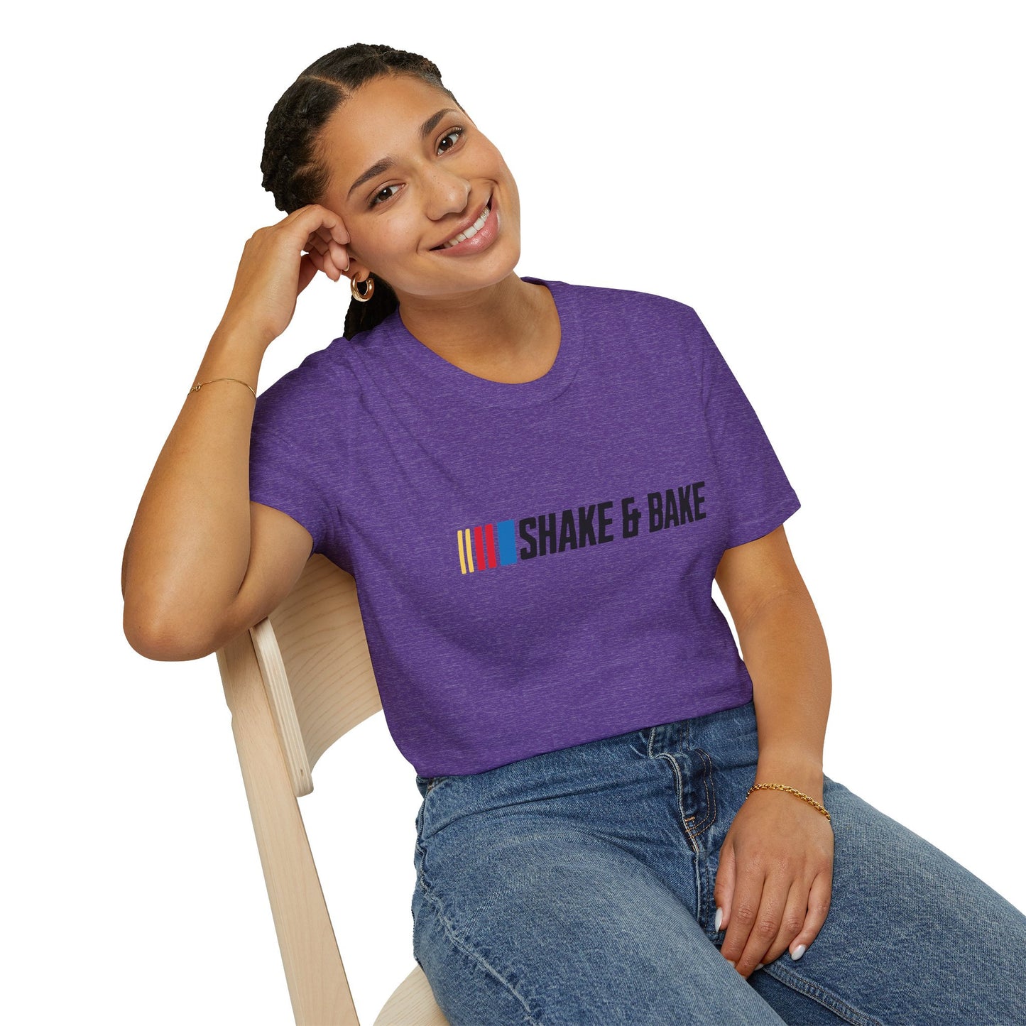 Shake & Bake Racing T-shirt: Rev Up Your Style with a Touch of Humor