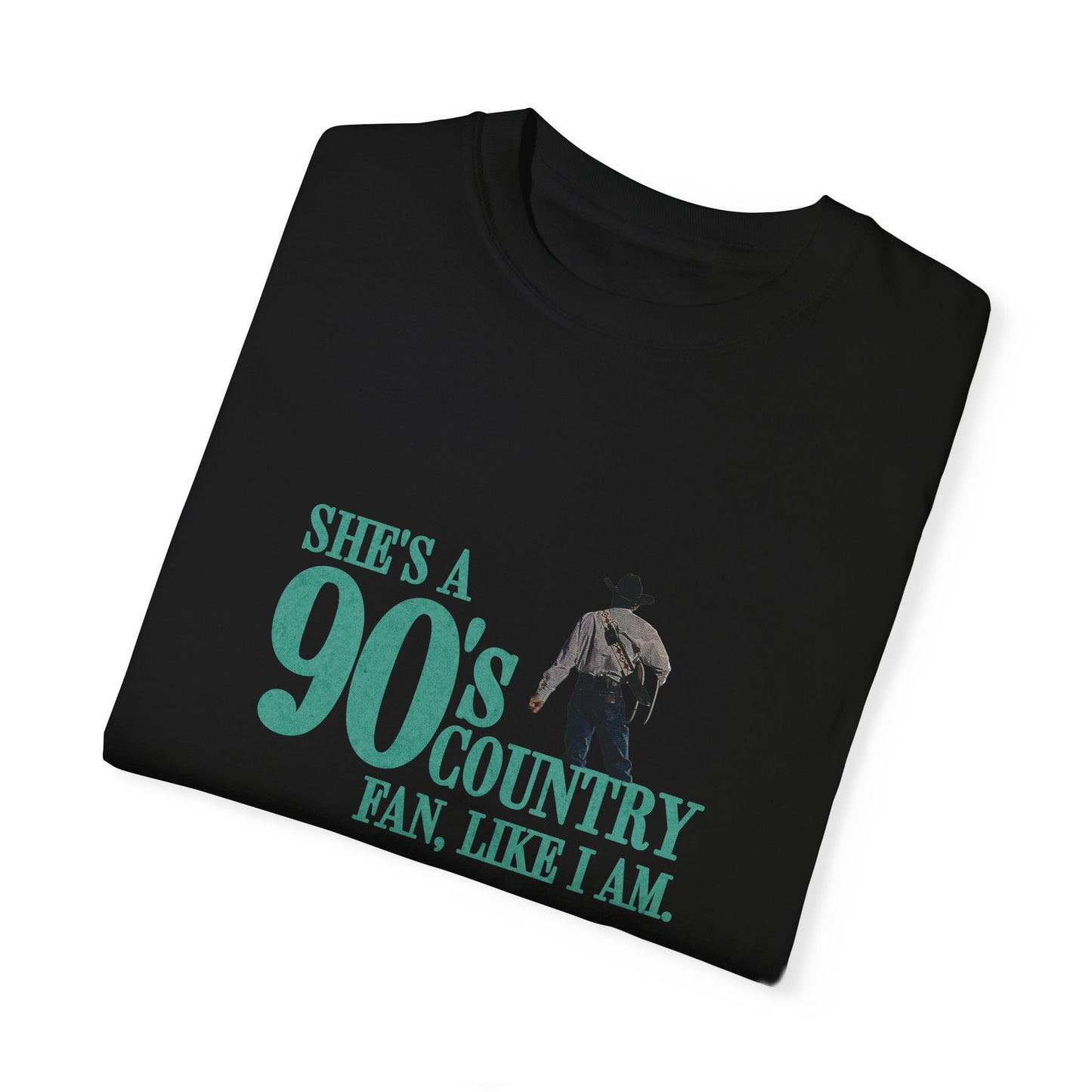 She's a 90's country fan, like I am! Cole Swindell Tshirt Heads Carolina - Comfort Colors Unisex Tee
