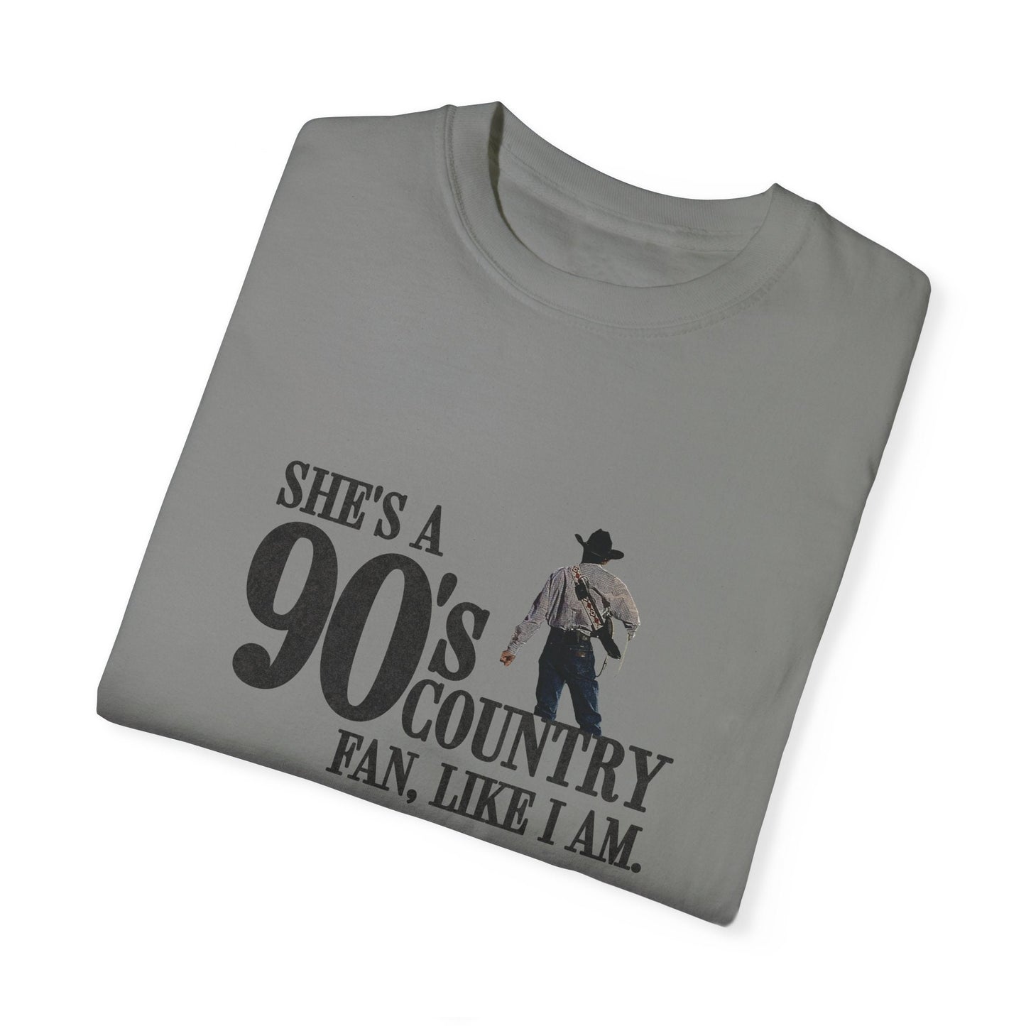 She's a 90's country fan, like I am! Cole Swindell Tshirt Heads Carolina - Comfort Colors Unisex Tee