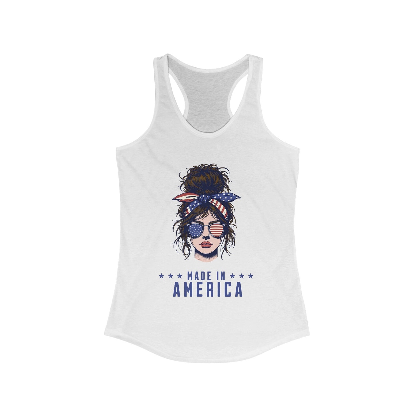 "Made in America" Brunette, Blonde or Redhead - 4th of July Tank Top