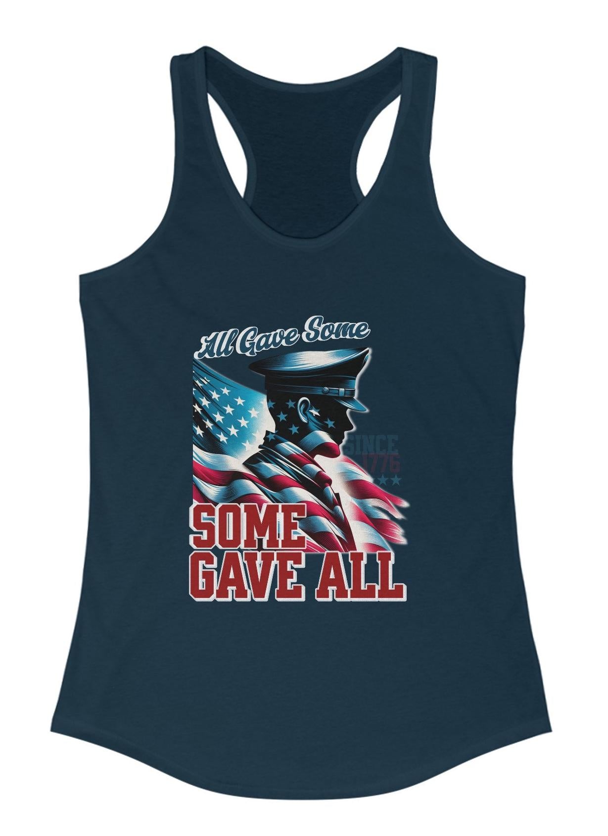 All Gave Some, Some Gave All: Soldier Memorial 4th of July Tank Top