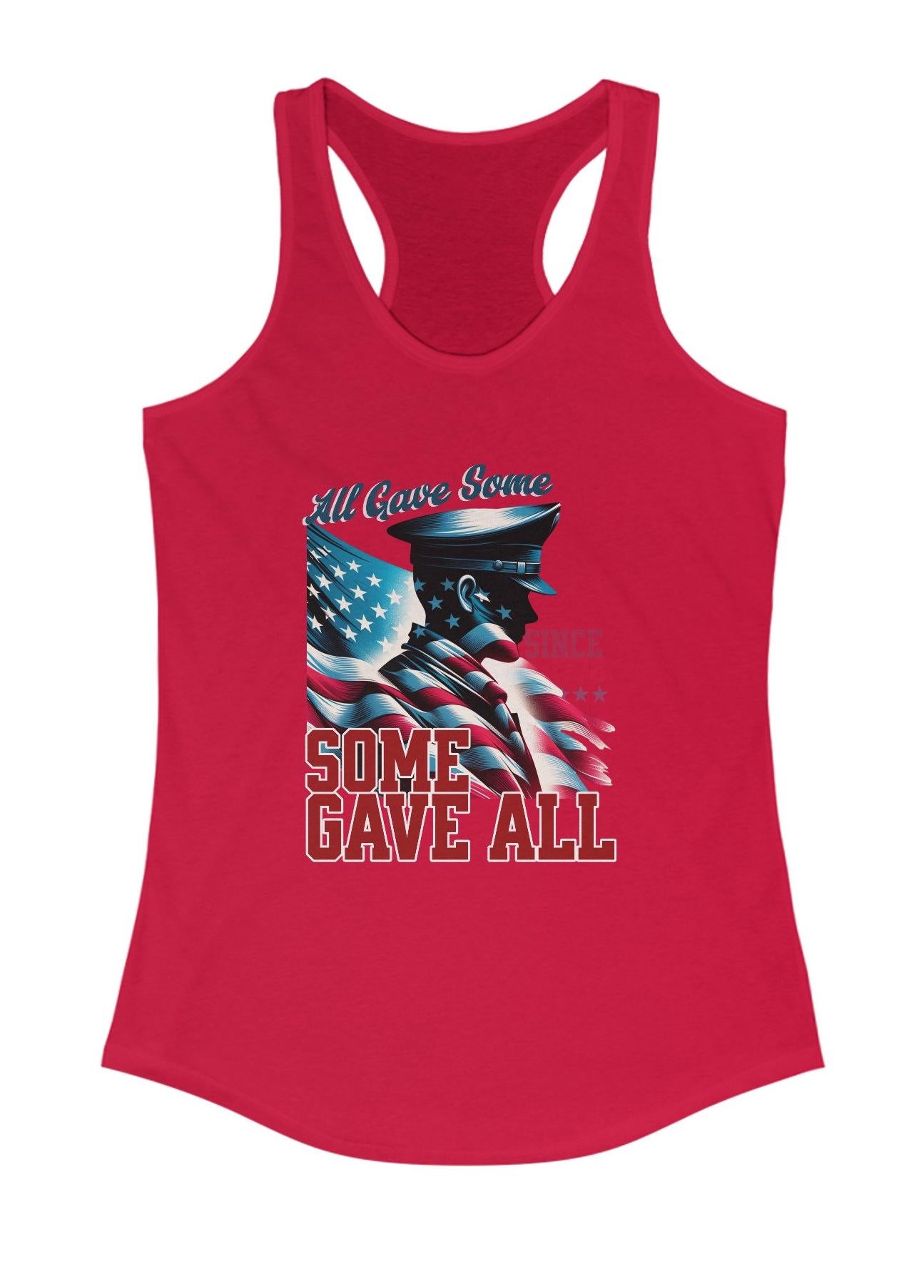 All Gave Some, Some Gave All: Soldier Memorial 4th of July Tank Top