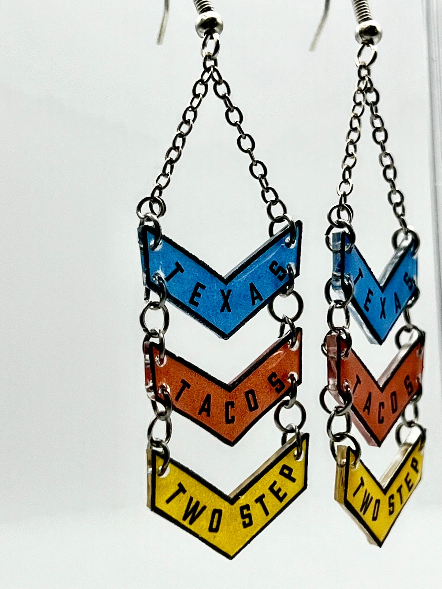 Texas + Tacos + Two-Step Earrings