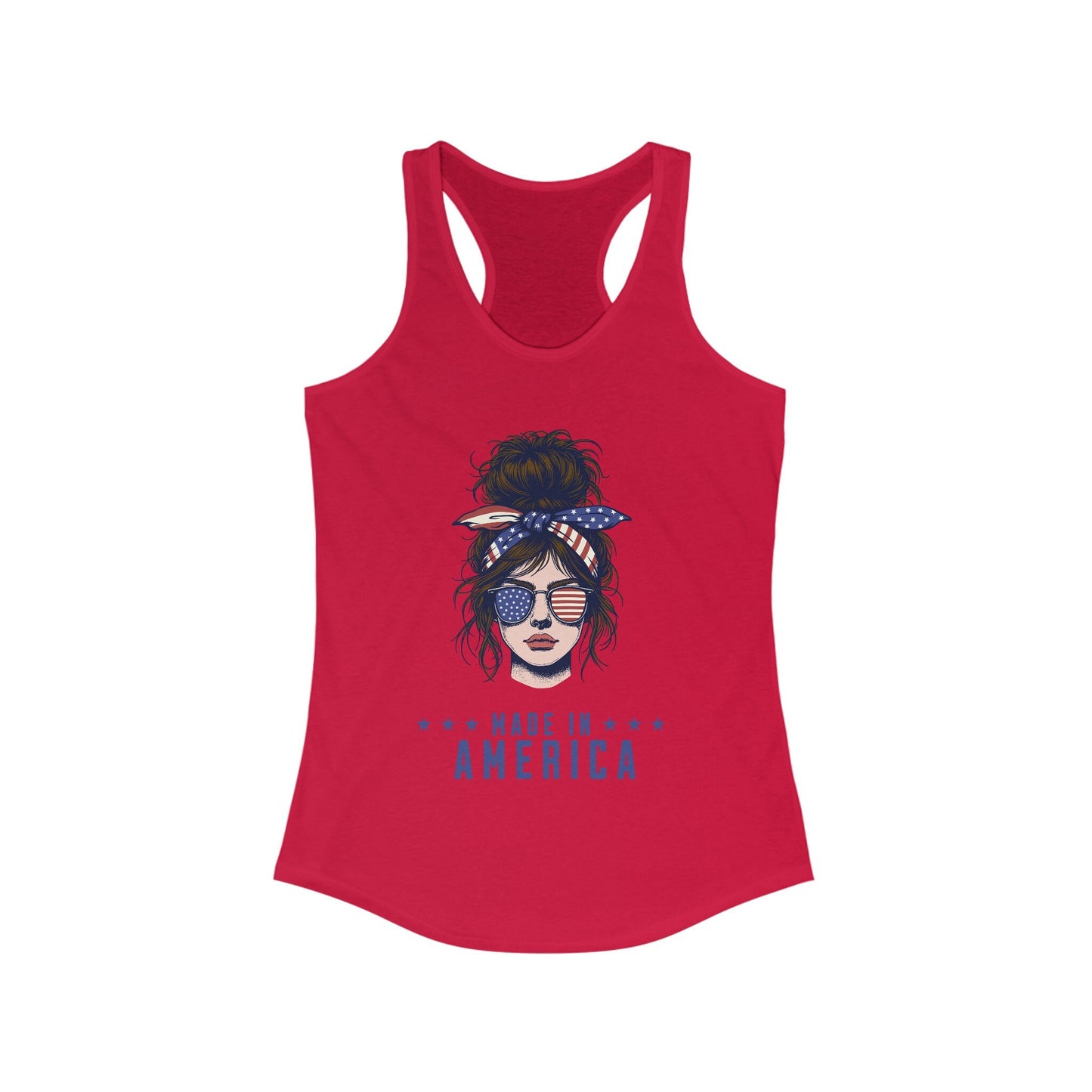 "Made in America" Brunette, Blonde or Redhead - 4th of July Tank Top