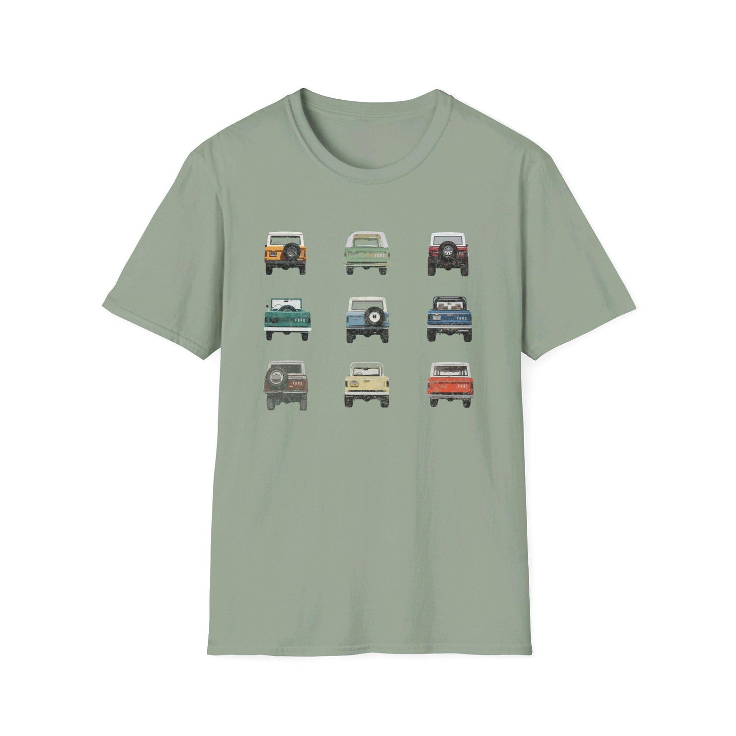 Bronco Hind Quarters - Grid pattern - vintage 70s Ford broncos