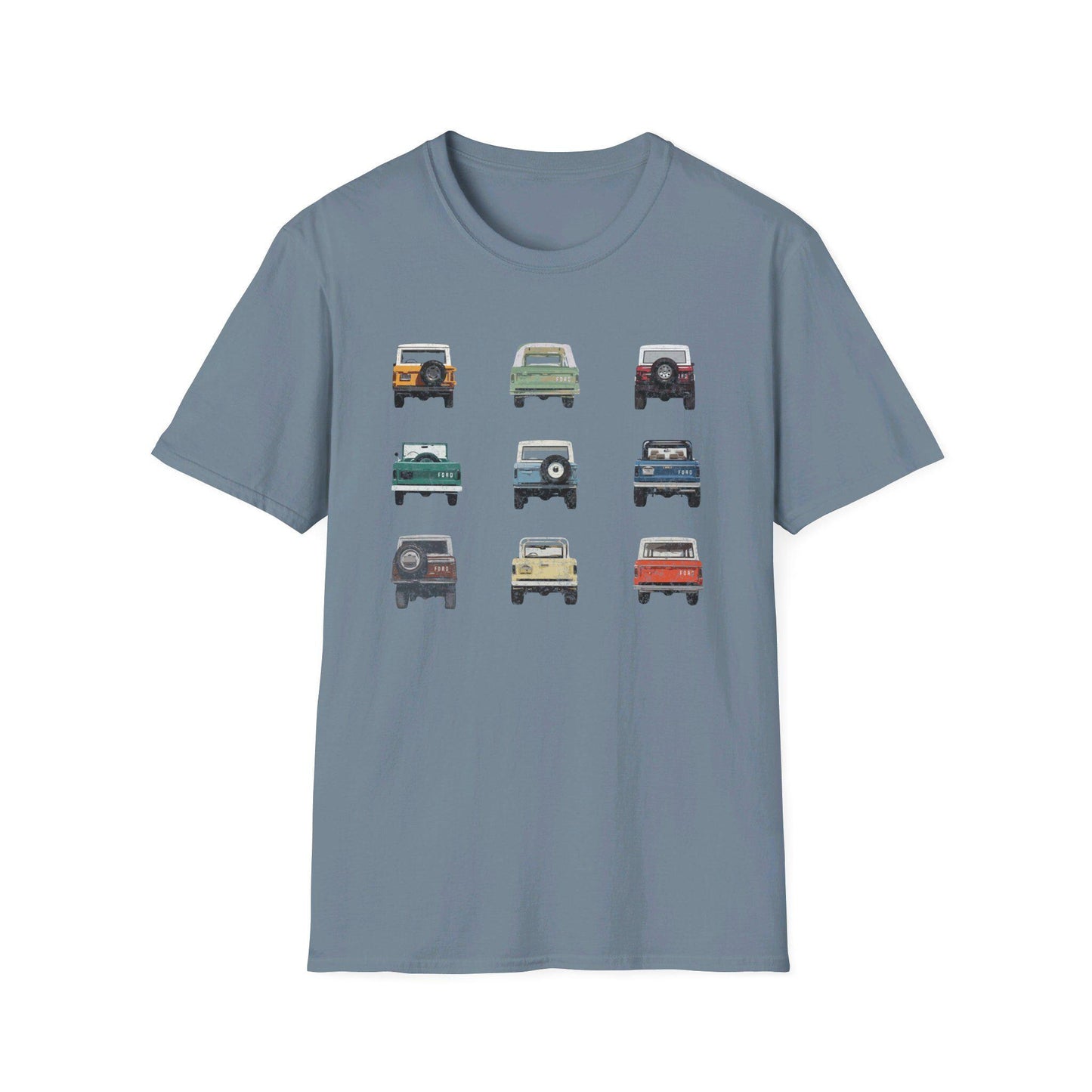 Bronco Hind Quarters - Grid pattern - vintage 70s Ford broncos