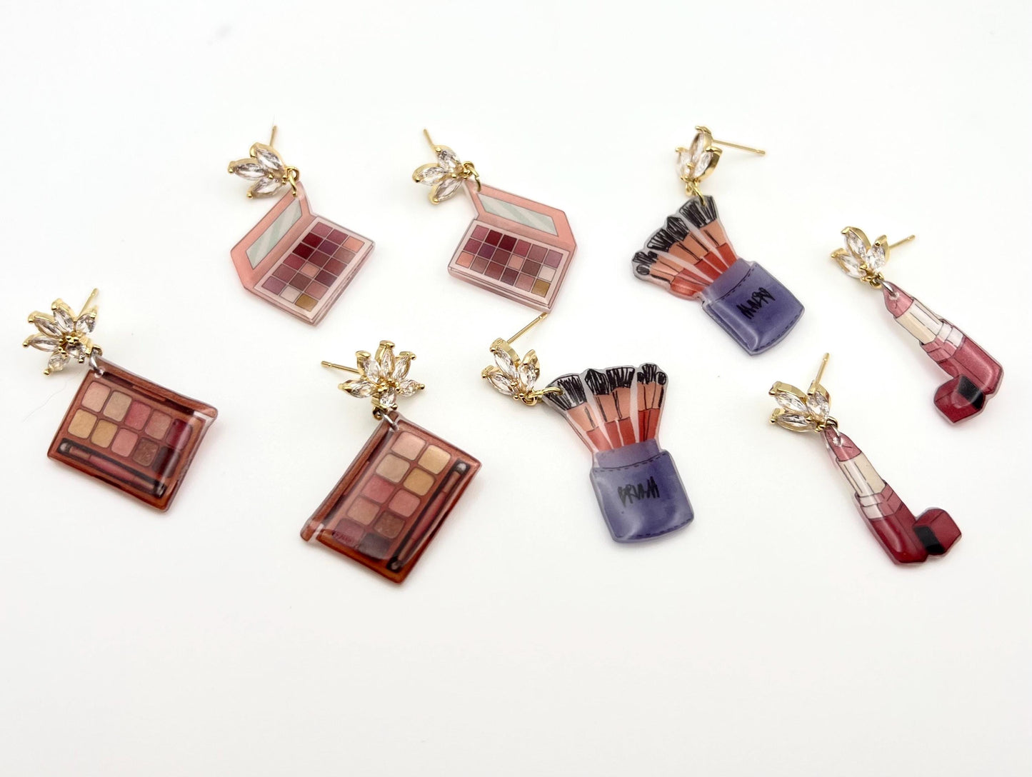 Makeup Palette Earrings