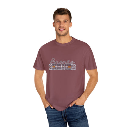 Front & Back Bronco T-Shirt Vintage 70's Broncos