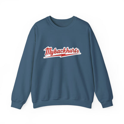 Funny "My Back Hurts" Milwaukee Crewneck
