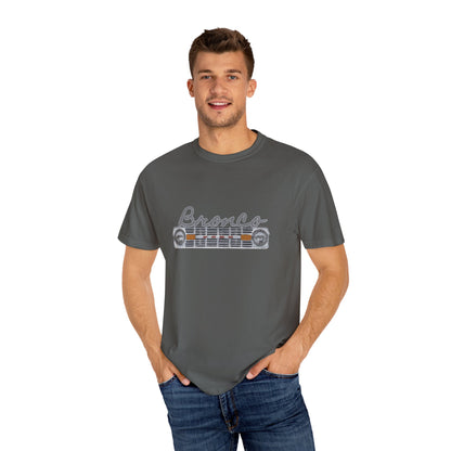 Front & Back Bronco T-Shirt Vintage 70's Broncos