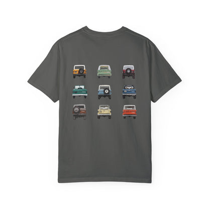 Front & Back Bronco T-Shirt Vintage 70's Broncos