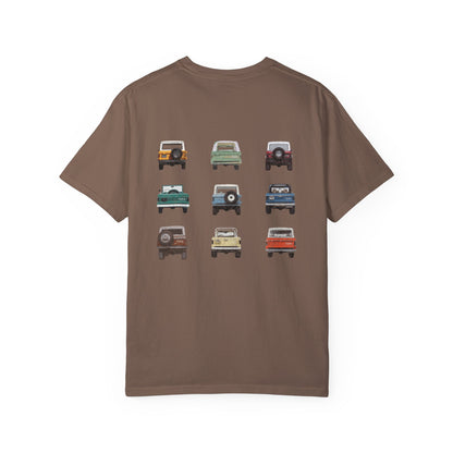 Front & Back Bronco T-Shirt Vintage 70's Broncos