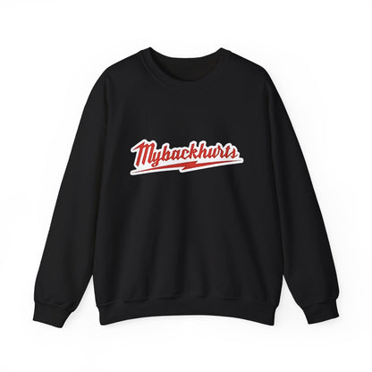 Funny "My Back Hurts" Milwaukee Crewneck