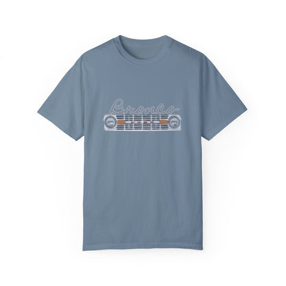 Front & Back Bronco T-Shirt Vintage 70's Broncos
