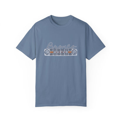 Front & Back Bronco T-Shirt Vintage 70's Broncos