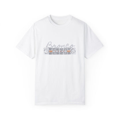 Front & Back Bronco T-Shirt Vintage 70's Broncos