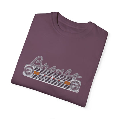 Front & Back Bronco T-Shirt Vintage 70's Broncos