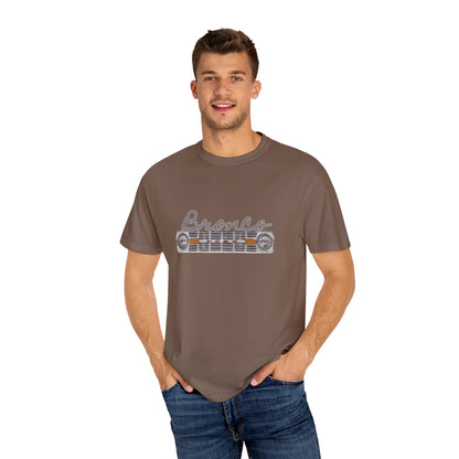 Front & Back Bronco T-Shirt Vintage 70's Broncos