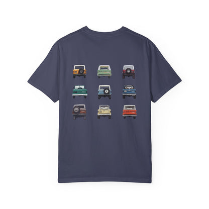 Front & Back Bronco T-Shirt Vintage 70's Broncos