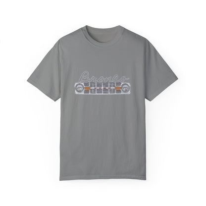 Front & Back Bronco T-Shirt Vintage 70's Broncos