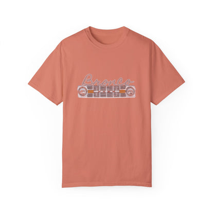 Front & Back Bronco T-Shirt Vintage 70's Broncos