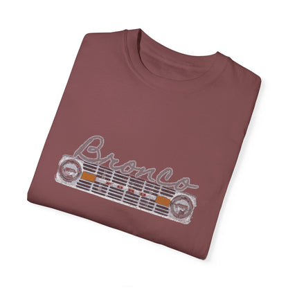 Front & Back Bronco T-Shirt Vintage 70's Broncos