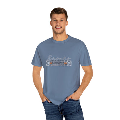 Front & Back Bronco T-Shirt Vintage 70's Broncos