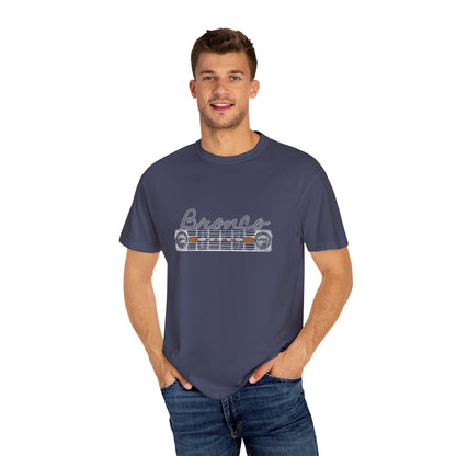 Front & Back Bronco T-Shirt Vintage 70's Broncos