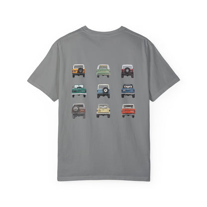 Front & Back Bronco T-Shirt Vintage 70's Broncos