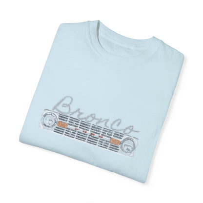 Front & Back Bronco T-Shirt Vintage 70's Broncos