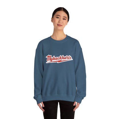 Funny "My Back Hurts" Milwaukee Crewneck