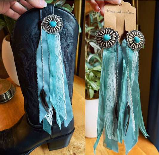Boot Tassels – Deluxe Concho #3