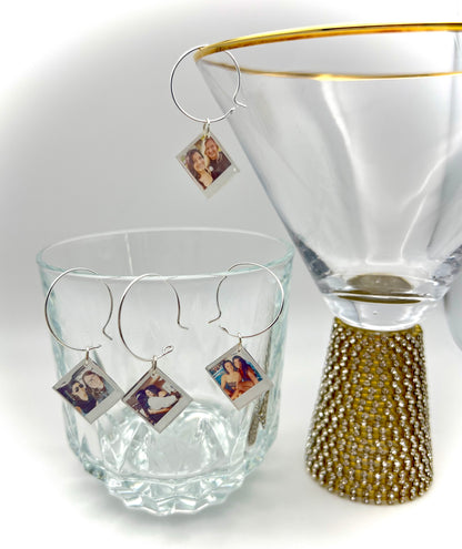Micro Memories Wine or Whiskey Glass Charms