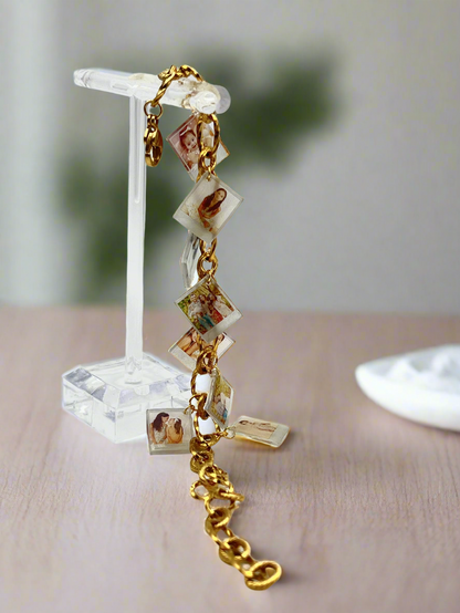 Custom Photo Charm Bracelet {Micro Memories}