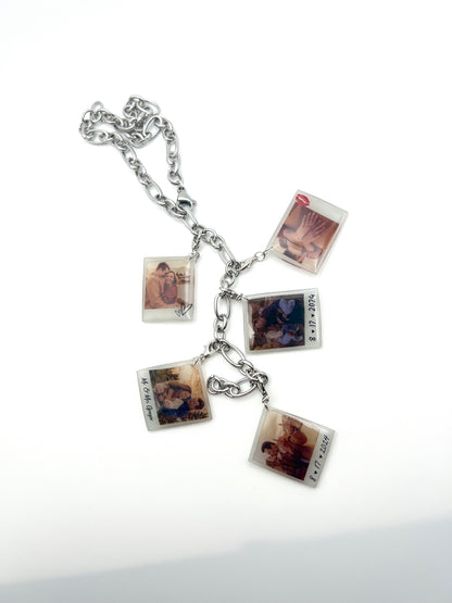 Custom Photo Rearview Mirror Chain {Micro Memories}