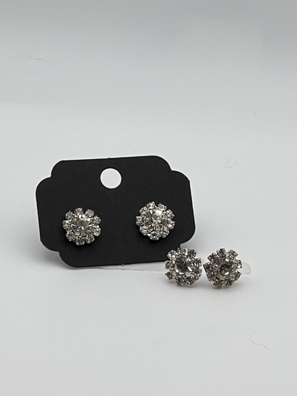 Sparkly Cubic Zirconia Studs