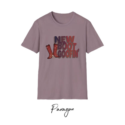 New Boot Goofin' TShirt - Ruby Sparkle Boots Comedy & Style