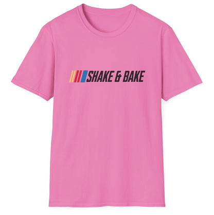 Shake & Bake Racing T-shirt: Rev Up Your Style with a Touch of Humor