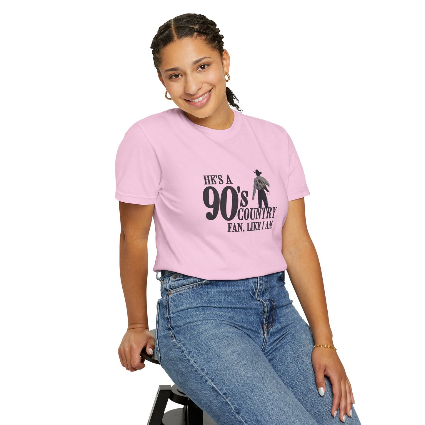 He's a 90's country fan, like I am! Cole Swindell Tshirt Heads Carolina - Comfort Colors Unisex Tee