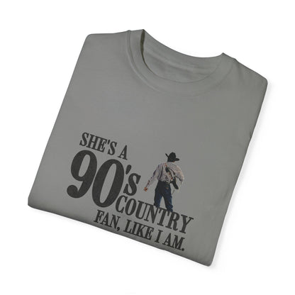 She's a 90's country fan, like I am! Cole Swindell Tshirt Heads Carolina - Comfort Colors Unisex Tee