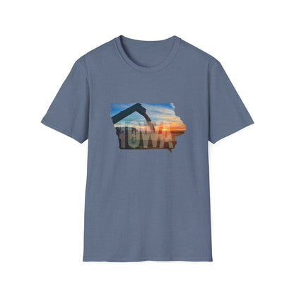 Iowa Farming T-shirt -- Corn Fields John Deere Nation