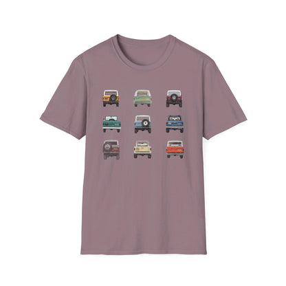 Bronco Hind Quarters - Grid pattern - vintage 70s Ford broncos